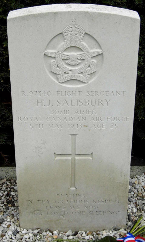 F/Sgt Harold Jackson Salisbury<br /><br /><br />died on active duty - May 5th, 1943